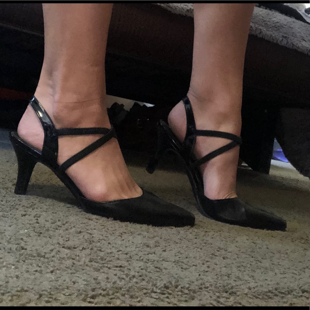 Black heels